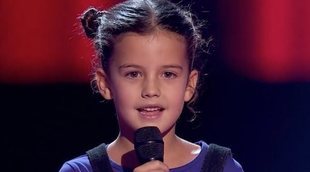 La inocencia de Alicia Paramés en 'La Voz Kids' cautiva a los coaches: "¿Os habéis dado la vuelta o no?"