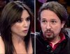 Cruce de "pullas" entre Pablo Iglesias y Marta Flich por la polémica del sofá: "Fue ironía"
