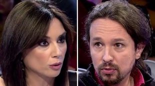 Cruce de "pullas" entre Pablo Iglesias y Marta Flich por la polémica del sofá: "Fue ironía"
