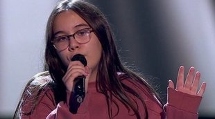 Ana Escudero logra el primer pleno de la novena noche de audiciones a ciegas de 'La Voz Kids'