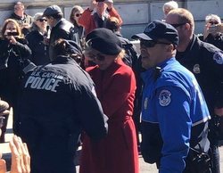 Jane Fonda vuelve a ser detenida en su lucha para erradicar el cambio climático