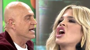 Ylenia y Kiko Matamoros viven un duro cara a cara en 'Sálvame' que termina en agresión: "¡No me amedrentas!"