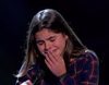 'La Voz Kids': Marta Pérez rompe a llorar en plena actuación tras saberse dentro del concurso