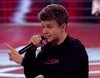 Arkano improvisa un rap con ayuda de los asesores y pone en pie al plató de 'La Voz Kids'