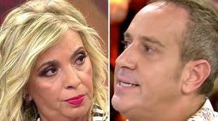 La Policía interviene en la grabación de 'Ven a cenar conmigo' de Carmen Borrego y Víctor Sandoval