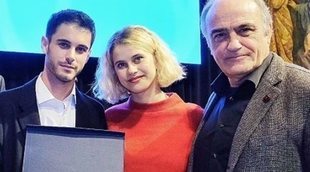 Los protagonistas de 'Merlí' se reencuentran recibiendo el Premi Nacional de Comunicació de la Generalitat
