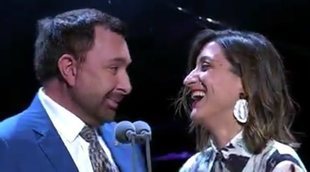 La pícara intervención de Susi Caramelo y José Manuel Parada en los Premios Iris: "No lo olvidaré en mi vida"