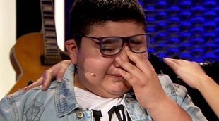 'La Voz Kids': Alan rompe a llorar tras defender su actuación con afonía