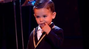 'Got Talent': Así ha sido la actuación en semifinal con Pase de Oro incluido de Hugo, el niño del tambor