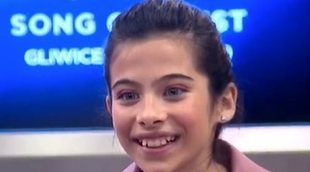 Melani, tras su éxito en el Junior, no descarta participar en Eurovisión: "Yo encantada"