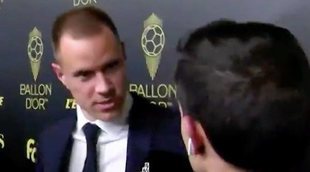 Los cortes de Messi y Ter Stegen a Edu Aguirre ('El Chiringuito'): "¿Puedes dejarme, por favor?"