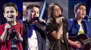 'La Voz Kids': Daniel, Chavito, Sofía y Julio se convierten en los primeros finalistas del talent