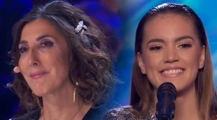 La emoción de Paz Padilla en 'Got Talent' al escuchar el tema de Julia González dedicado a su familia
