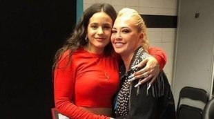 Belén Esteban lo da todo con Rosalía en el fin de gira en Madrid