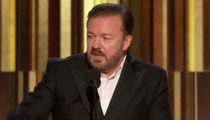 Ricky Gervais comienza su discurso con su habitual estilo: acidez y crítica mordaz al panorama actual. La estancia en la cárcel de Felicity Huffman ...