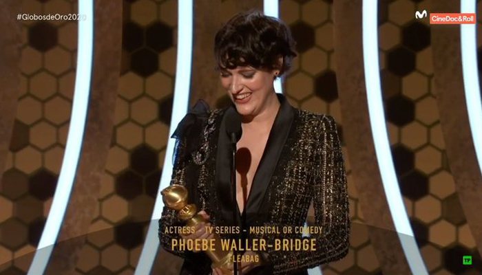 Phoebe Waller-Bridge arrasa con 'Fleabag' y consigue hacerse con el premio a Mejor Actriz de Comedia.
