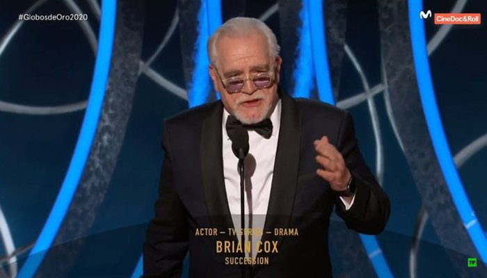 Después del premio Carol Burnett, llega el turno del Mejor Actor en Comedia. El elegido es Brian Cox por 'Succession'.