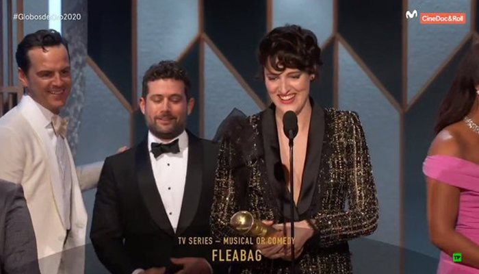 Este es el año de Phoebe Waller-Bridge; 'Fleabag' se lleva el premio a Mejor Serie Comedia.