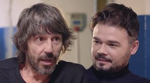 Santi Millán analiza la crisis catalana junto a Gabriel Rufián: "Nosotros queremos el derecho a decidir"