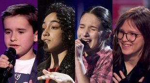 Daniel, Aysha, Irene y Sofía, finalistas definitivos de 'La Voz Kids'