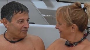 El estreno de 'First Dates Crucero' trae el primer "edredoning" con una pareja de nudistas