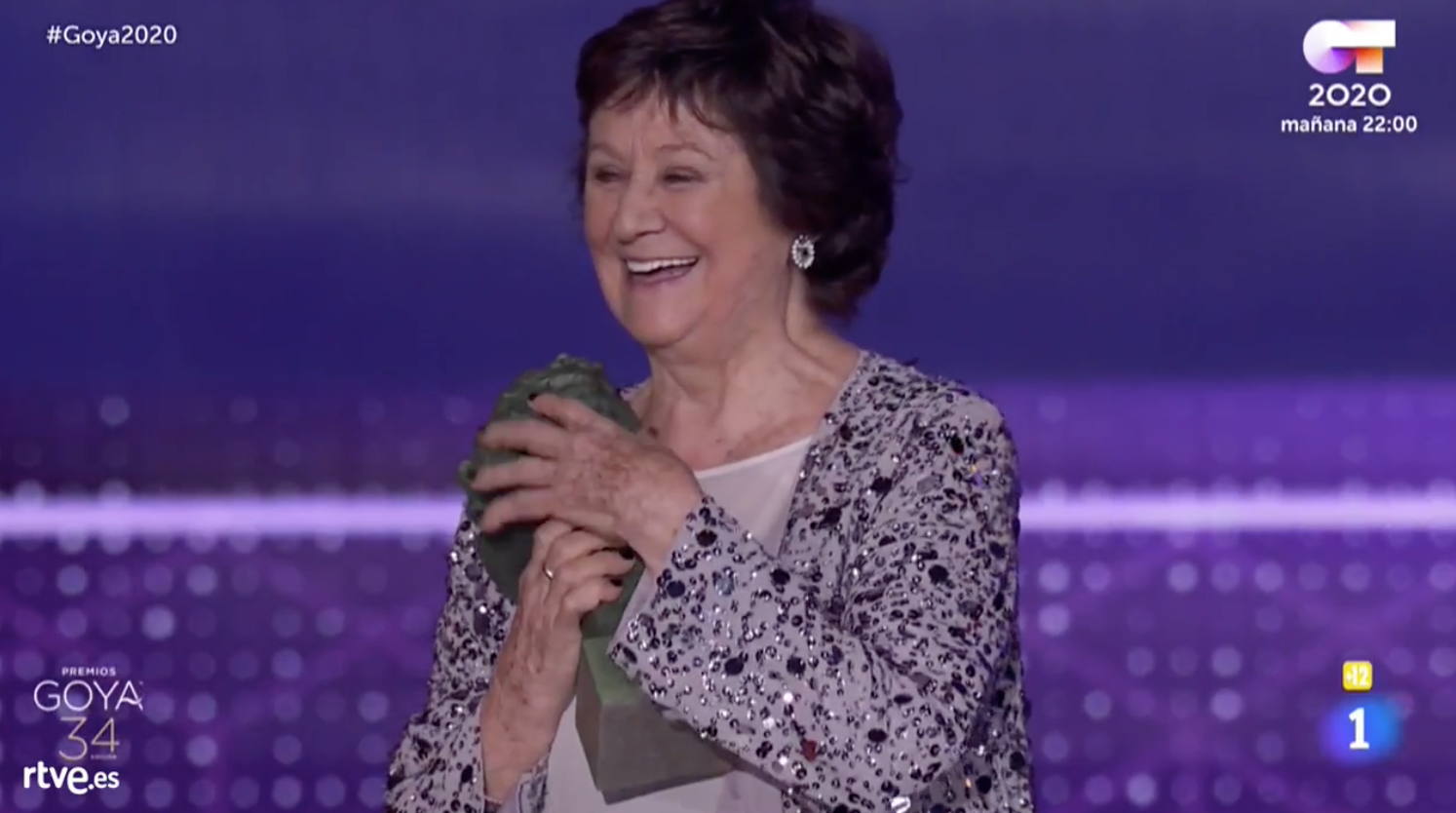 Merecidísimo premio a Julieta Serrano. No nos puede gustar más