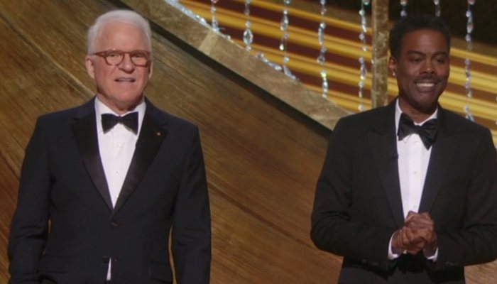Steve Martin y Chris Rock dan el discurso inicial con alguna que otra pullita a la Academia