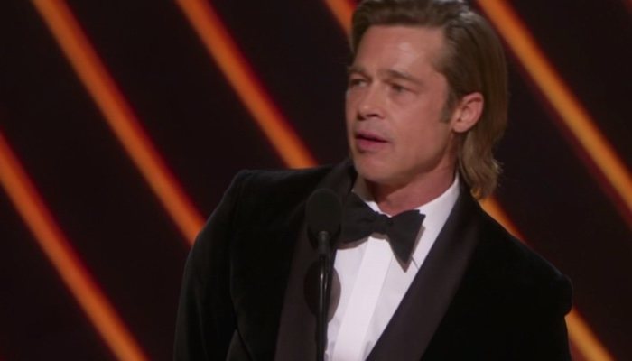 Brad Pitt, ganador del Oscar a Mejor Actor de Reparto por 