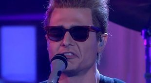 Así ha sido la visita de Miki a 'TCMS 8': Sin camiseta, homenaje a su padre y con guiño a 'OT' y Eurovisión