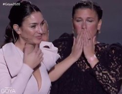 Las hijas de Pepa Flores, emocionadas al recoger el Goya de Honor en los Premios Goya 2020: "Nos está viendo"