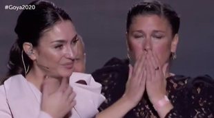 Las hijas de Pepa Flores, emocionadas al recoger el Goya de Honor en los Premios Goya 2020: "Nos está viendo"