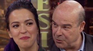 'El hormiguero': Antonio Resines y Verónica Sánchez se reencuentran y lanzan un guiño a 'Los Serrano'