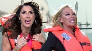 Paz Padilla y Belén Esteban "se lanzan" a la aventura desde el helicóptero de 'Supervivientes 2020'