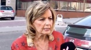 María Teresa Campos le tapa la boca a una reportera al preguntarle por Edmundo Arrocet
