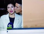 Condenado el hombre que acosó a una reportera de RTVC besándola en directo