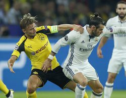 Antena 3 domina el prime time gracias al partido de Borussia Dortmund - Real Madrid