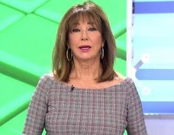 Telecinco lidera con contundencia la mañana con el máximo de temporada de 'El programa de Ana Rosa' (21,6%)