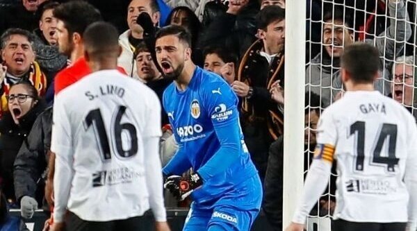 El Valencia-Almería es lo más visto del día con diferencia con 211.000 espectadores en DAZN