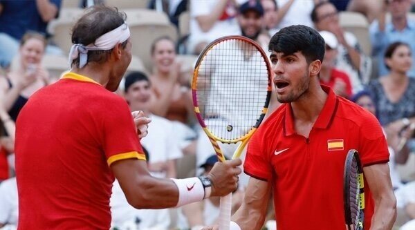 Los dobles de tenis con Nadal y Alcaraz en los JJOO firman un 1,6% en Eurosport 2