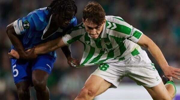 El Real Betis - Kaa Gante de la Europa Conference League lidera con un 1%