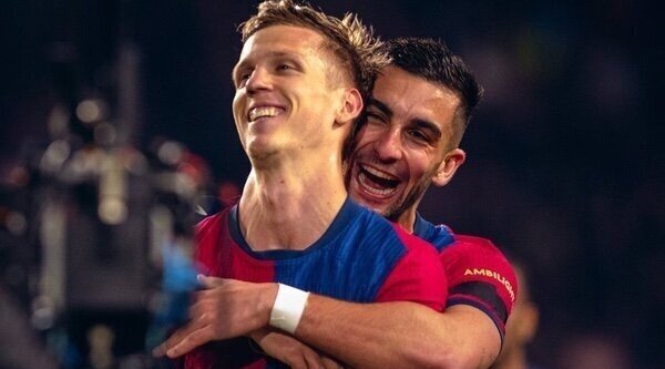 LaLiga triunfa con el Barcelona - Osasuna (5,7%) y hace triplete de liderazgo con el previo y el post