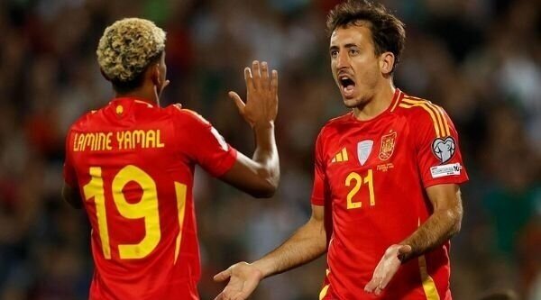 La 1 arrasa en el prime time (19,3%) gracias al fútbol, que marca un 24,5%