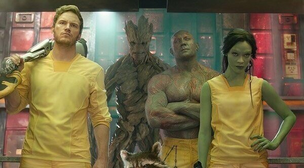 'Guardianes de la galaxia' (0,6%) lidera una jornada dominada por la ficción