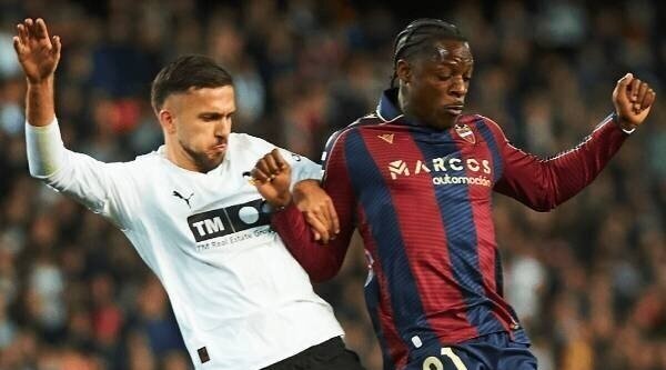 La victoria del Valencia ante el Levante cosecha 243.000 espectadores en DAZN