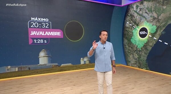 La 1 alcanza el 17,9% en la tarde gracias a su especial sobre el eclipse