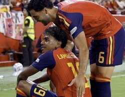 La 1 barre en prime time con el fútbol, pero luego es superada por Cuatro en late night