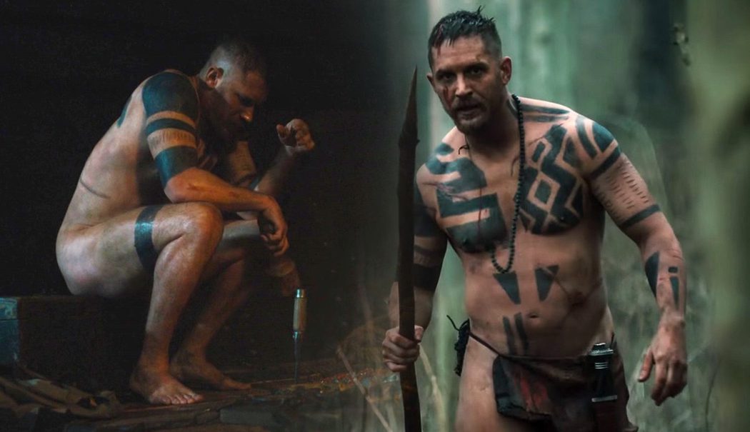 Tom Hardy, completamente desnudo, en la serie 'Taboo'