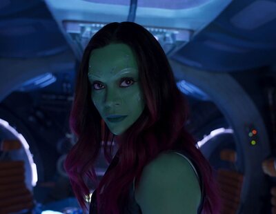 'Guardianes de la Galaxia Vol. 3': Zoe Saldana muestra en detalle el maquillaje de Gamora