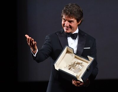 Tom Cruise recibe por sorpresa la Palma de Oro honorífica en el Festival de Cannes