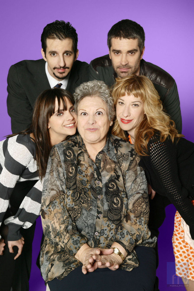 Guillermo Ortega, Adriá Collado, Macarena Gómez, Emma Penella y Natalie Seseña